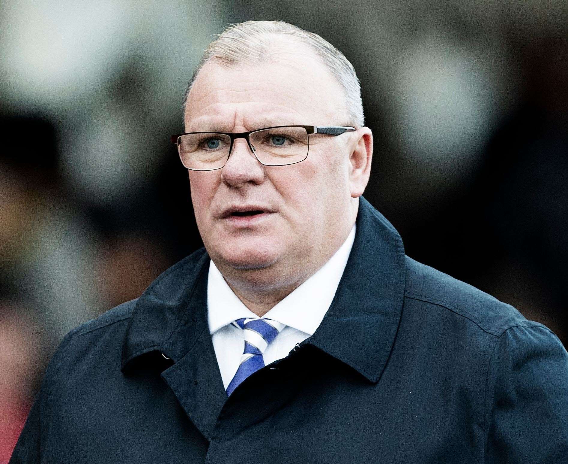Gills boss Steve Evans claimed his first away win of the League 1 season on Saturday Picture: Ady Kerry