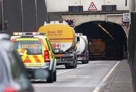 The Dartford Tunnel today deals with a much higher volume of traffic. Stock picture