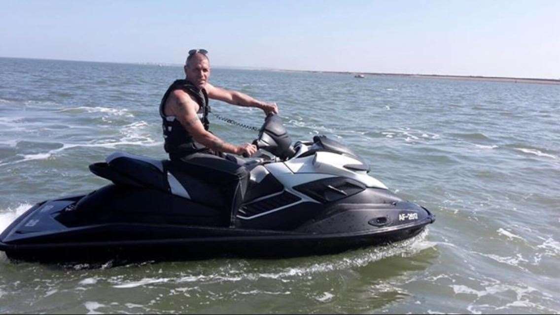Dean Goodger is an experienced jet-skier