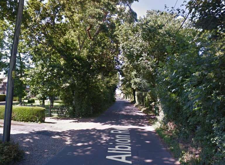 Albion Road in Tonbridge. Picture: Google Streetview.
