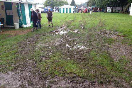 Muddy conditions have forced the Kent County Show to close its gates for the first time in 83 years
