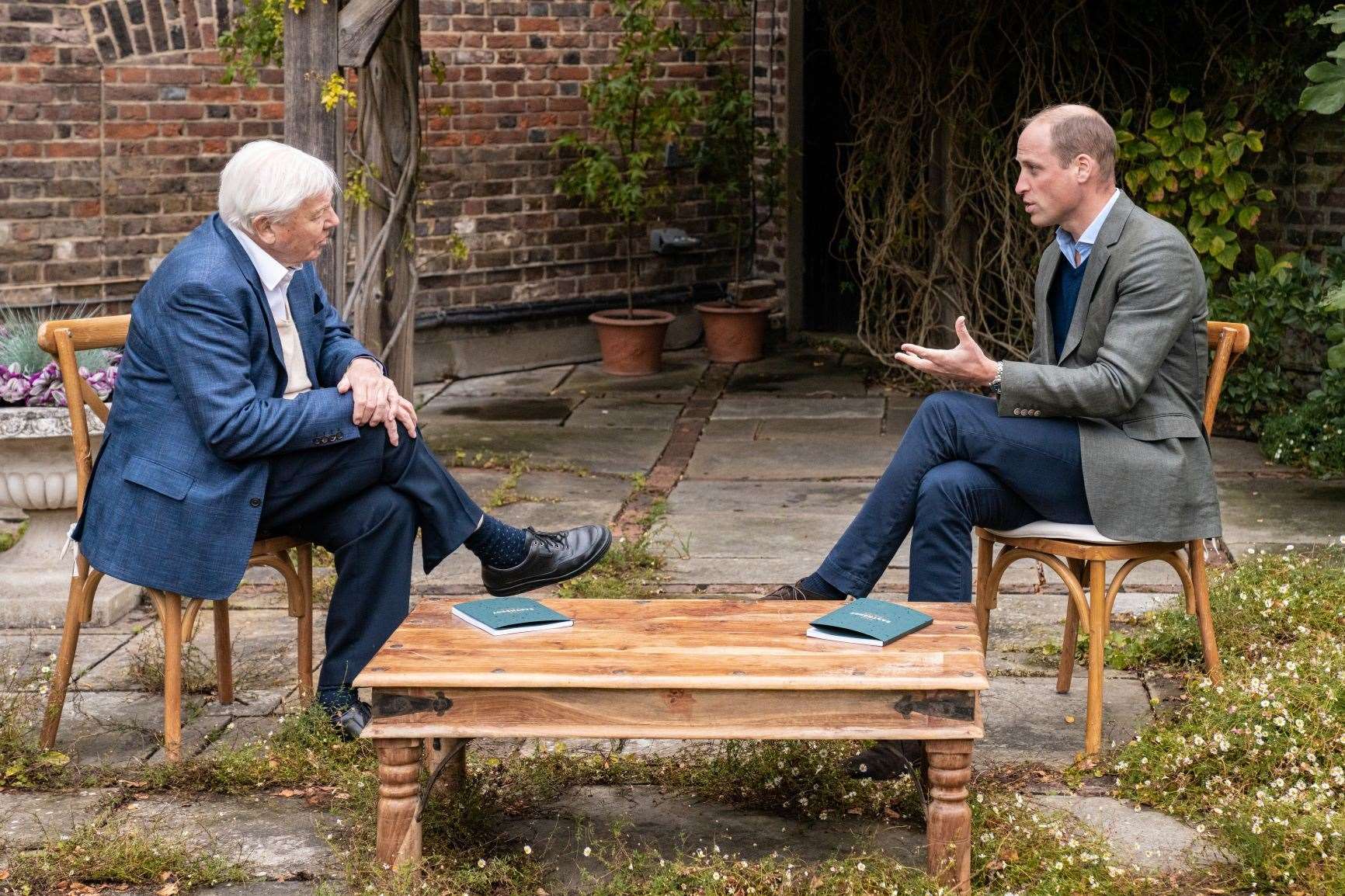 Sir David Attenborough has supported William’s Earthshot Prize from its early days (Kensington Palace/The Earthshot Prize)
