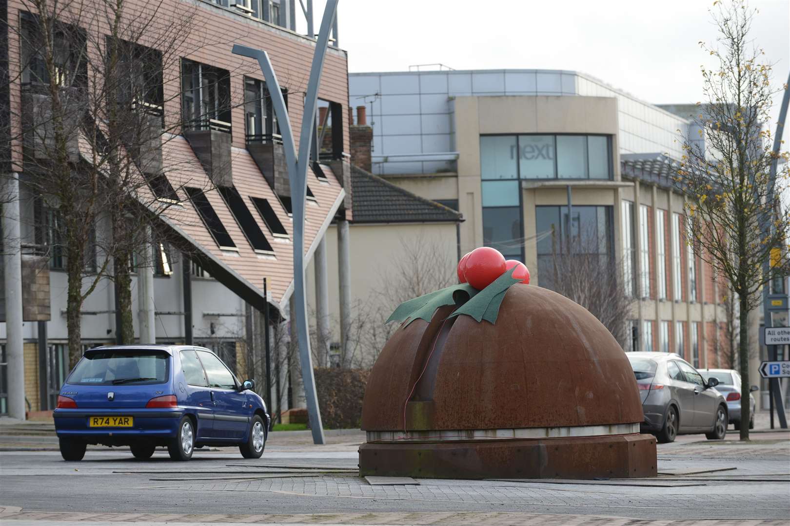 The Bolt in Elwick Road has previously been decorated as Christmas pudding. Picture: Gary Browne