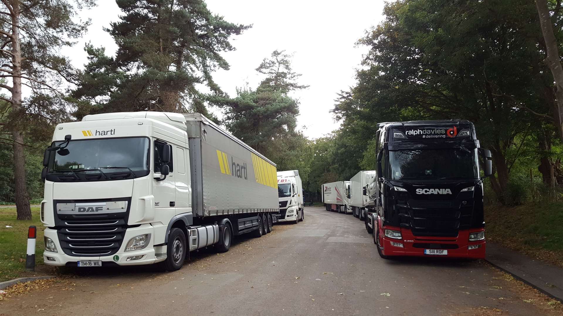 Lorry parking in Kent has been deemed the worst in the world