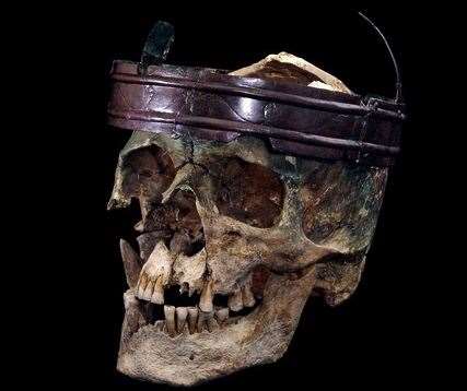 The Mill Hill Warrior (aka the Deal Warrior) saw a skull unearthed wearing a crown. The big question then asked was just who were they? Picture: Colin Varrall