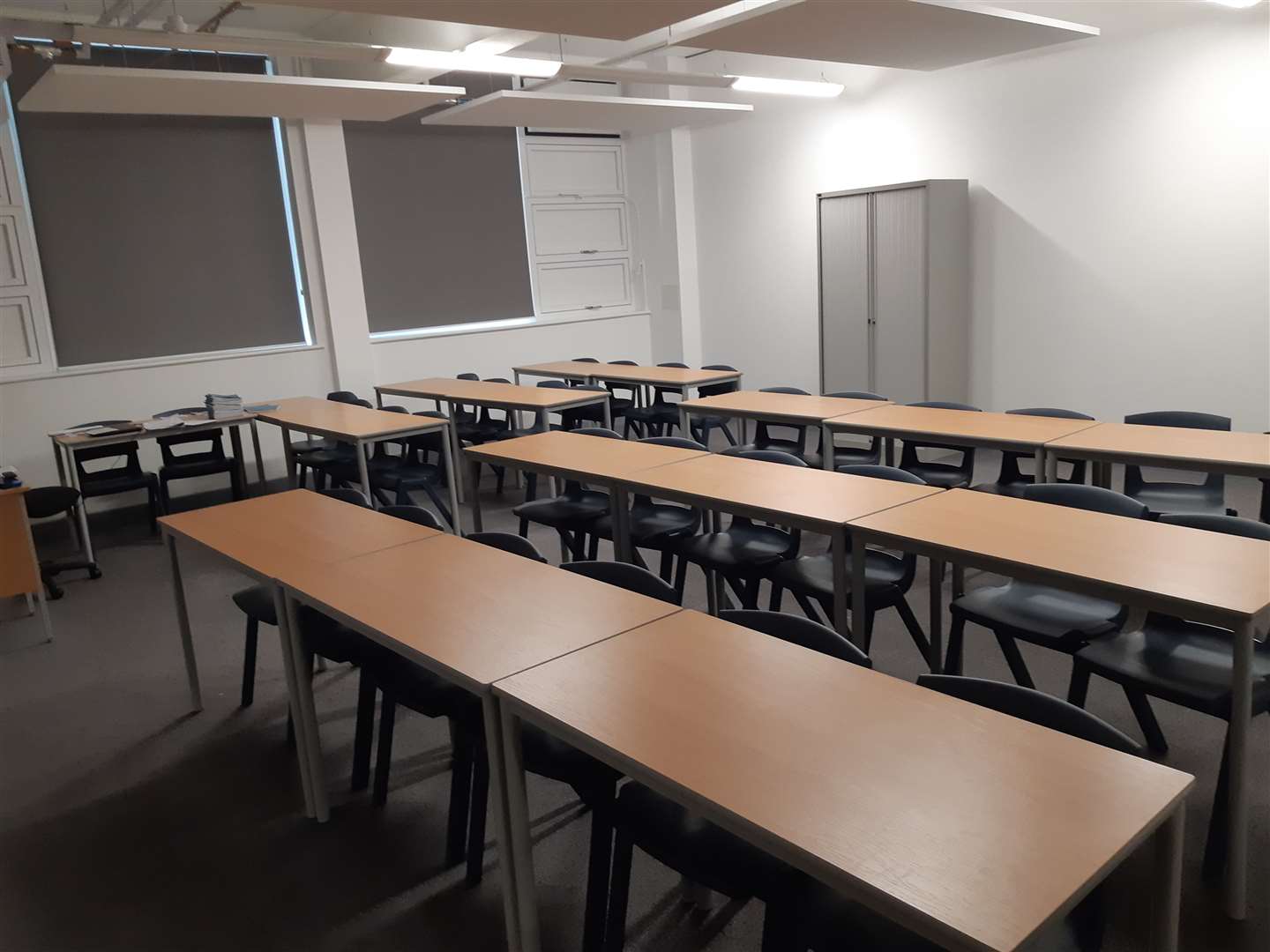 One of the new classrooms