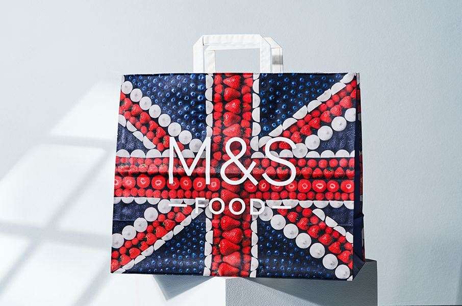 The new paper bag will be available in all food stores. Image: M&S.