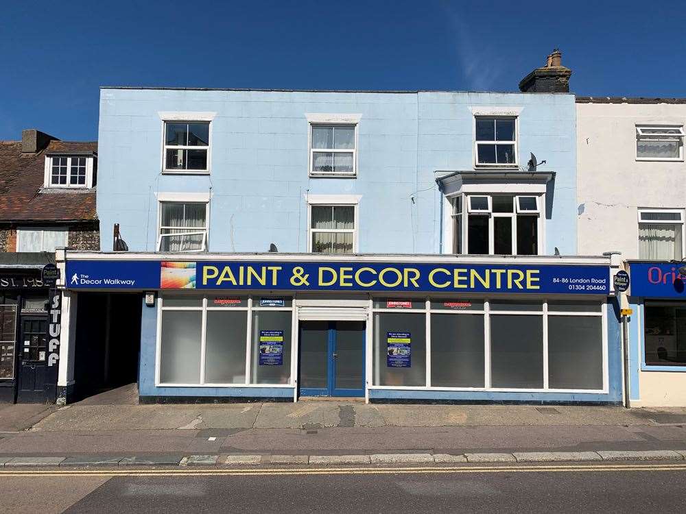 Paint & Décor Centre in Dover is listed at freehold guide price of £375,000 at Clive Emson's next online sale