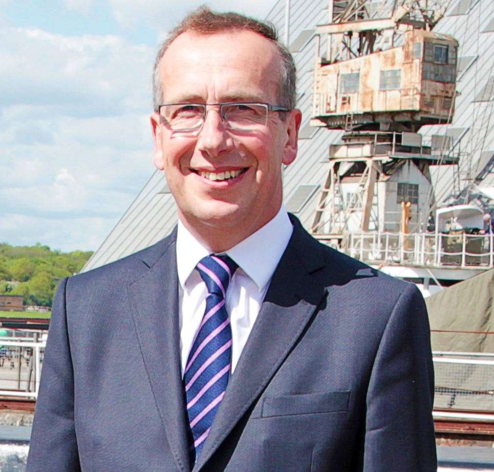 Bill Ferris, chief executive of Chatham Historic Dockyard Trust will retire at the end of the month