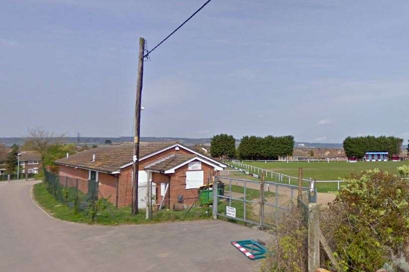 Larkfield Football Club. Google Street View