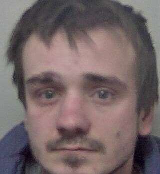 Adam Fleming, from Ramsgate, left his girlfriend brain-damaged after a sickening attack. Picture: Kent Police