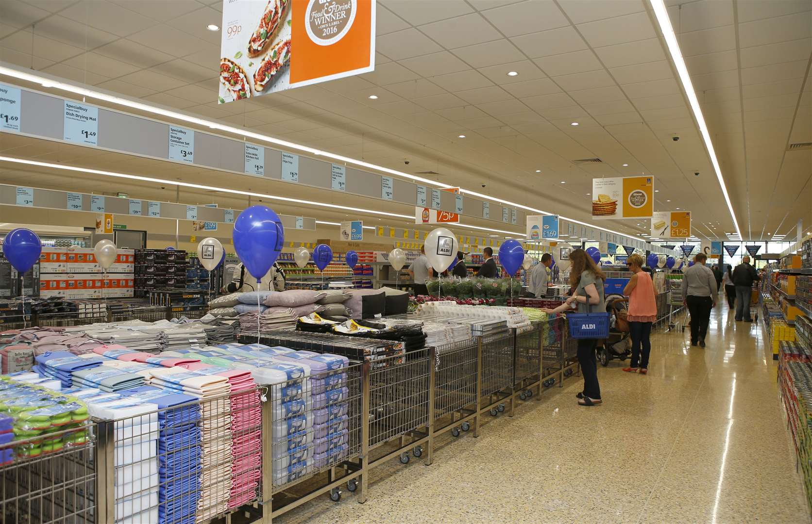 Aldi store in Aylesford is set to have a brand new layout. Taken in 2016. Picture: Andy Jones