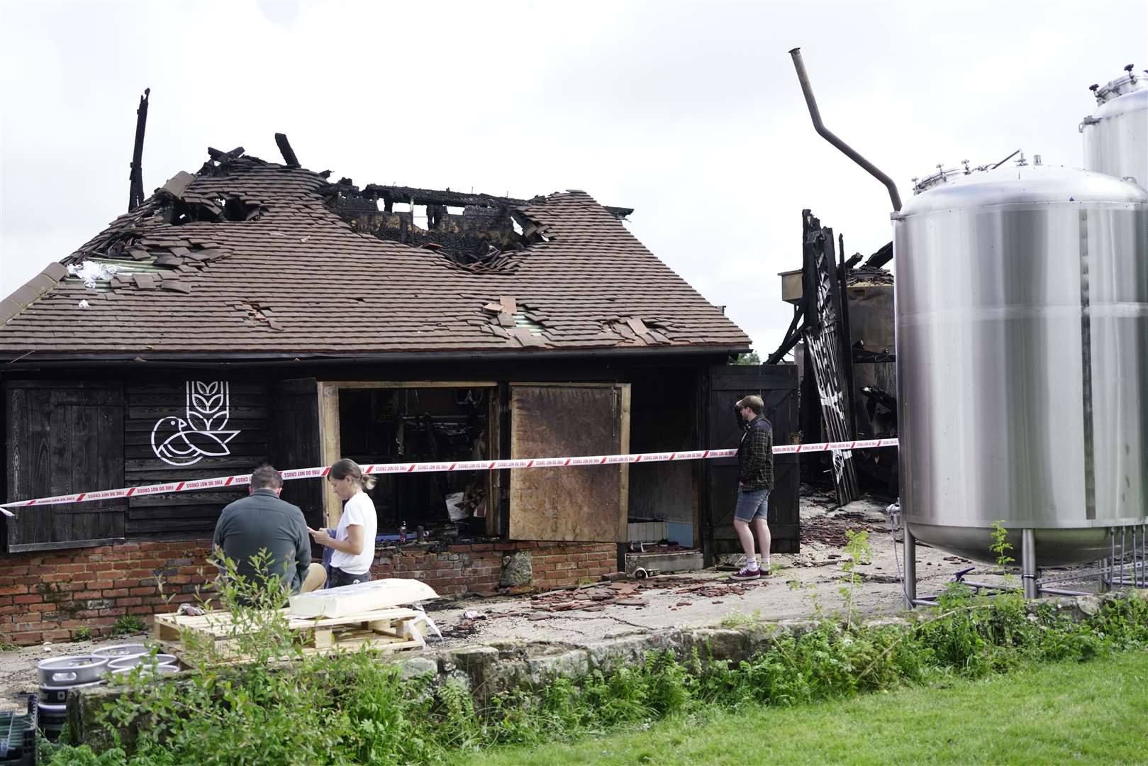 Good Things Brewery Co in Tunbridge Wells burnt down after being struck by lightning