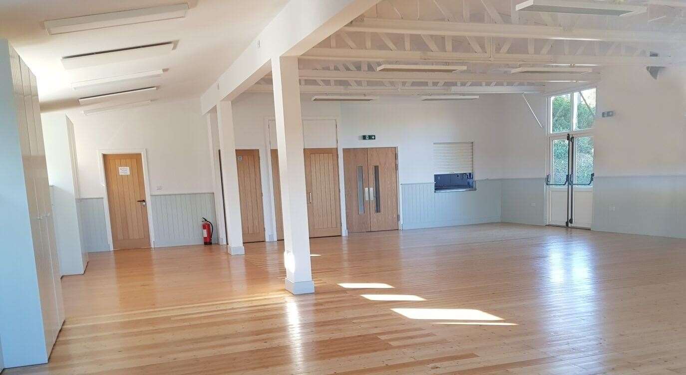 The renovated Frittenden Memorial Hall. Picture: Frittenden Memorial Hall Committee