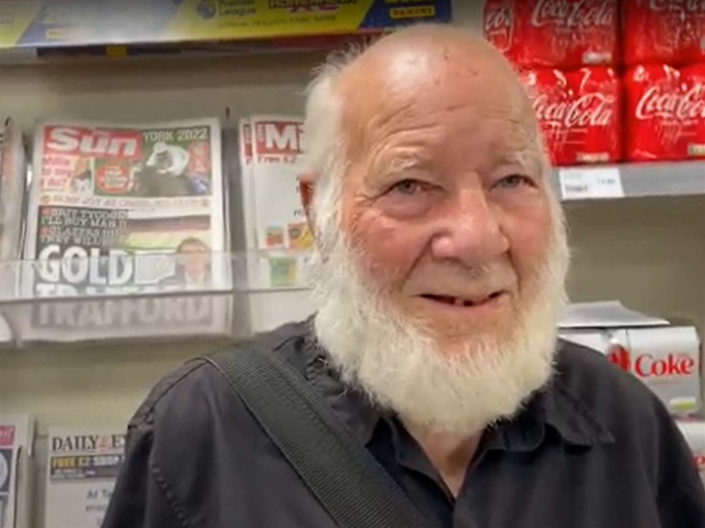 Mr Fagg, 87, is Kent's oldest paper boy