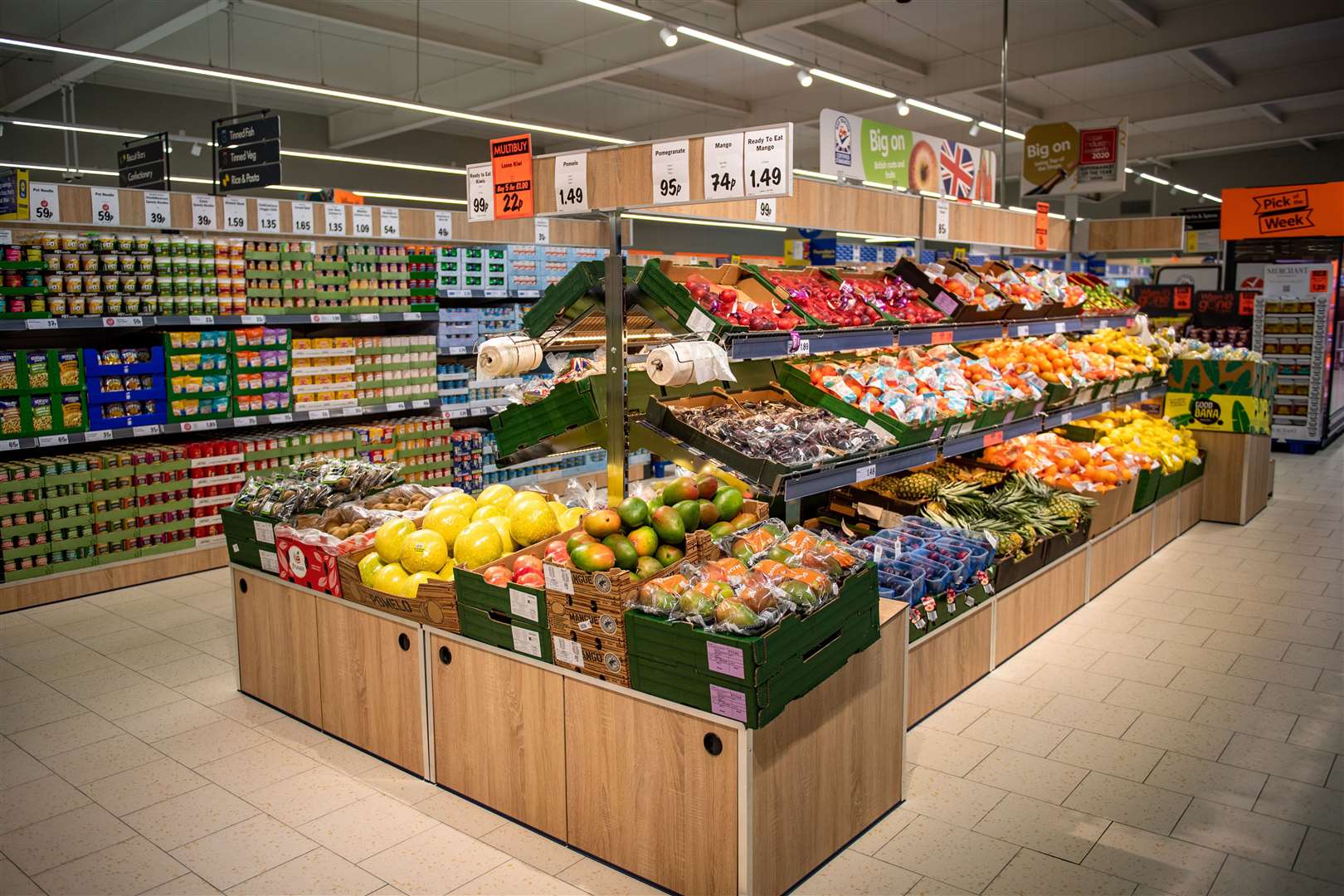 Your first glimpse inside the new store. Picture: Lidl / CPG Photography