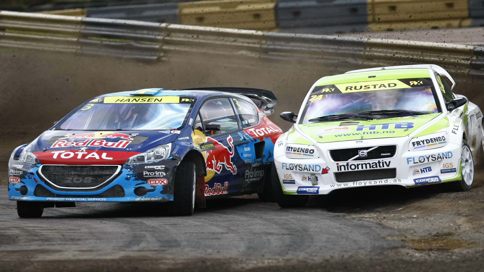 World Rallycross Championship action from Lydden in May. Picture: Matt Bristow