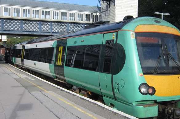Southern Rail. Stock picture