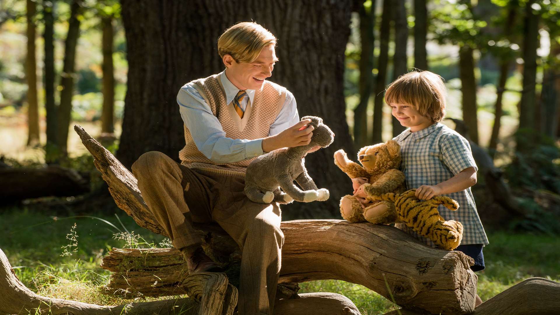 A scene from the film Goodbye Christopher Robin