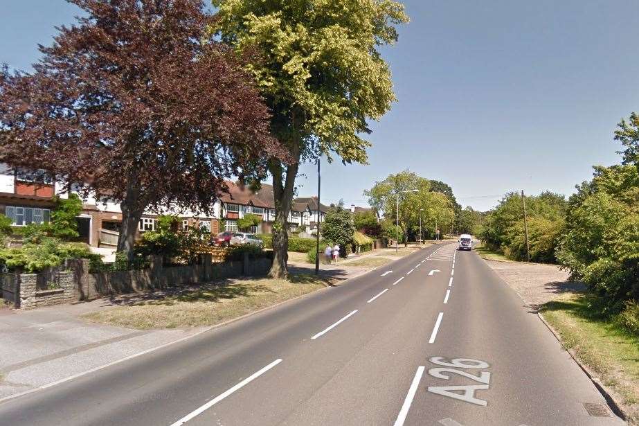 Hadlow Road, Tonbridge. Google Street View