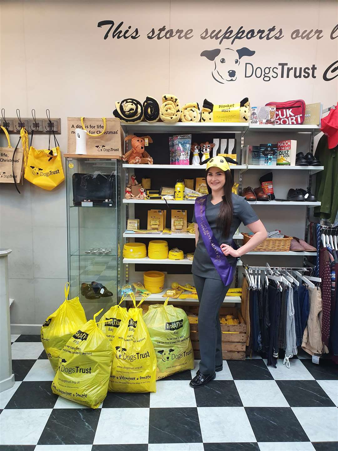 Claudia Cousin made a donation to Dogs Trust in Deal