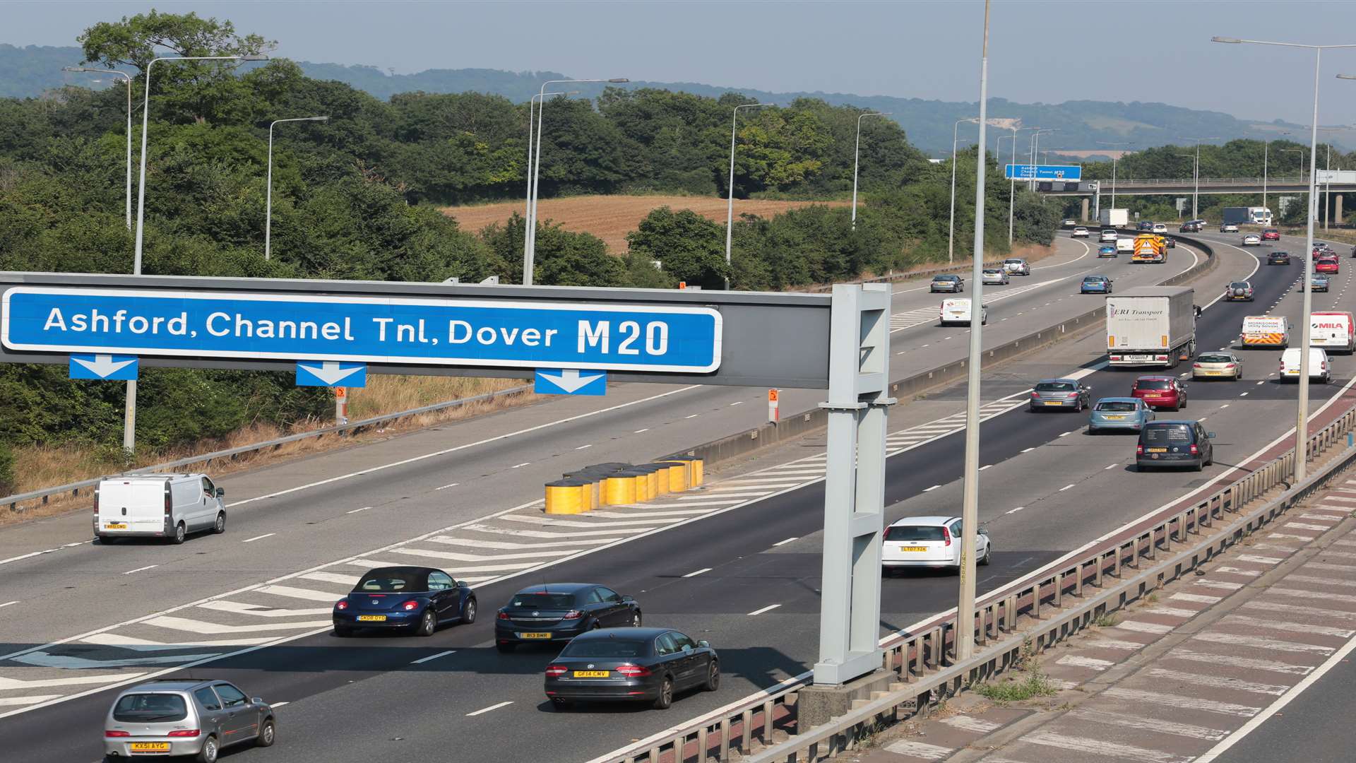 The M20 at Junction 5. Stock picture: Martin Apps