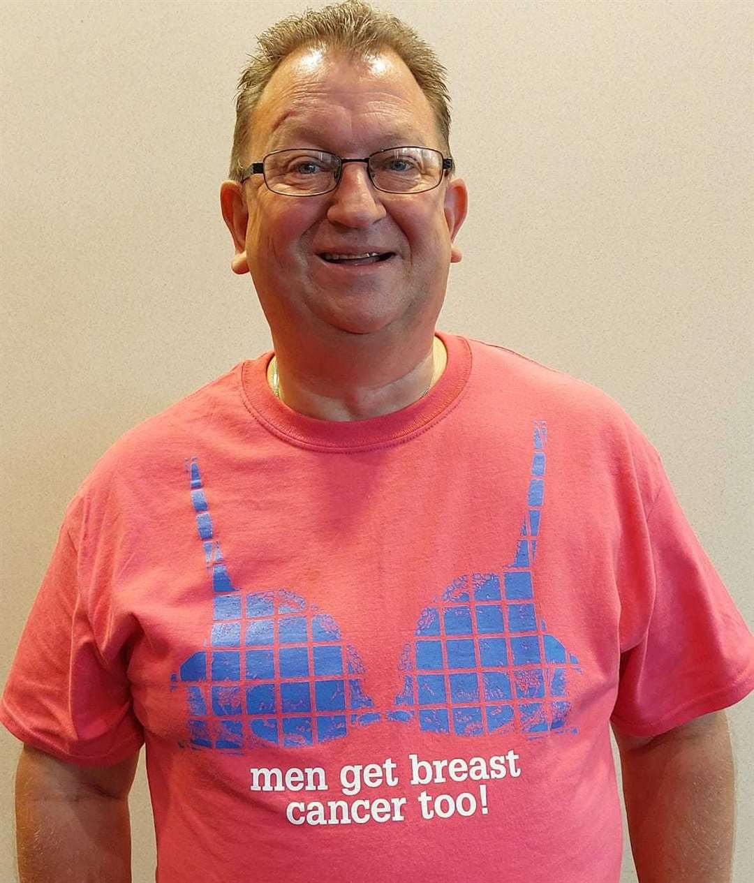 Mr Weaver, now 52, is battling cancer for a third time. Picture: Stuart Weaver