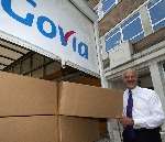 Govia chief executive Keith Ludeman submitting the company's bid