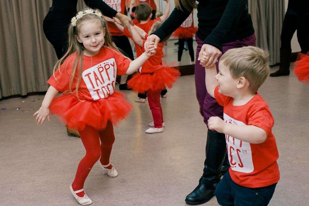 Tappy Toes is a dance class for babies and toddlers from six months to five years. Picture: Tappy Toes Franchise Ltd
