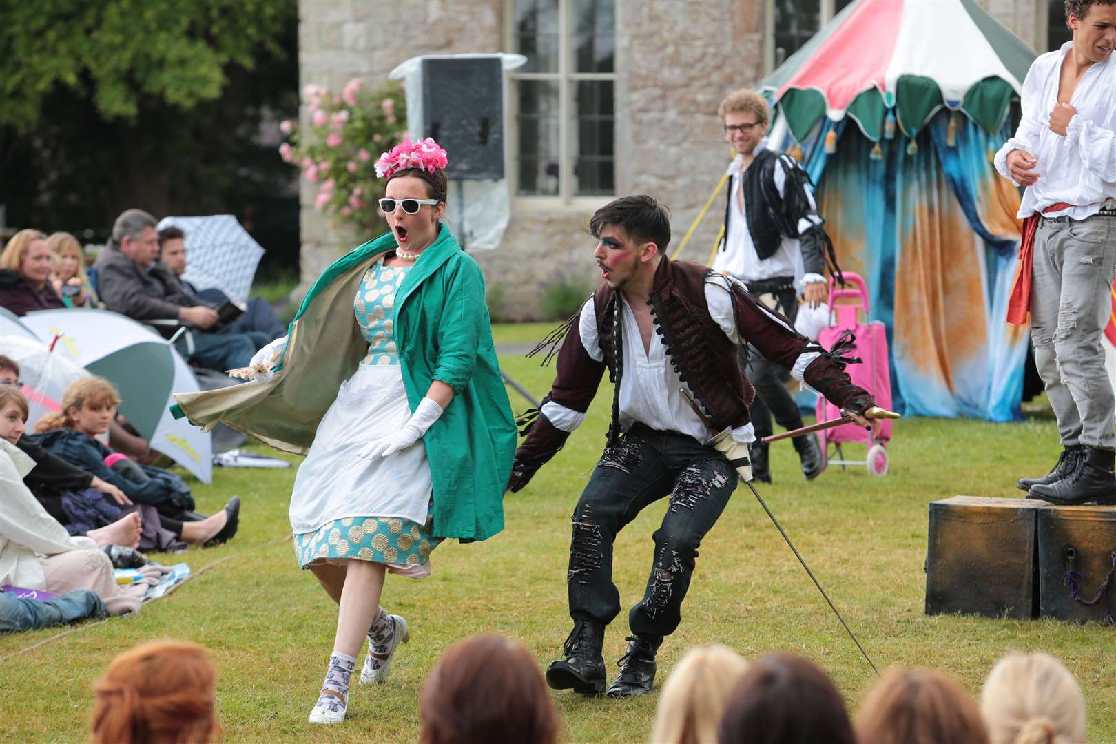 The Changeling Theatre's open air production will start at Boughton Monchelsea Place