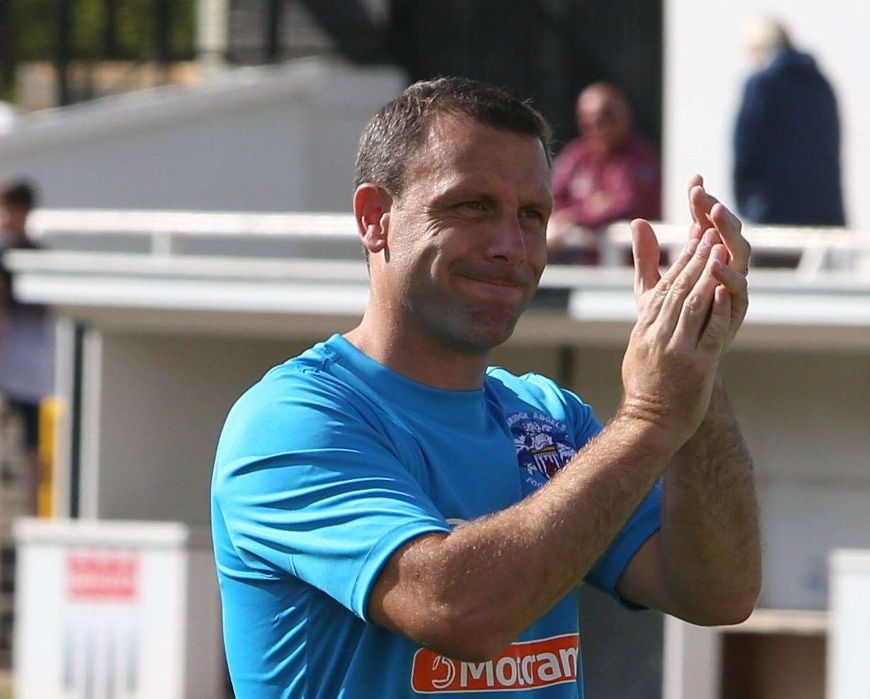Tonbridge Angels manager Steve McKimm is staying on Picture: David Couldridge
