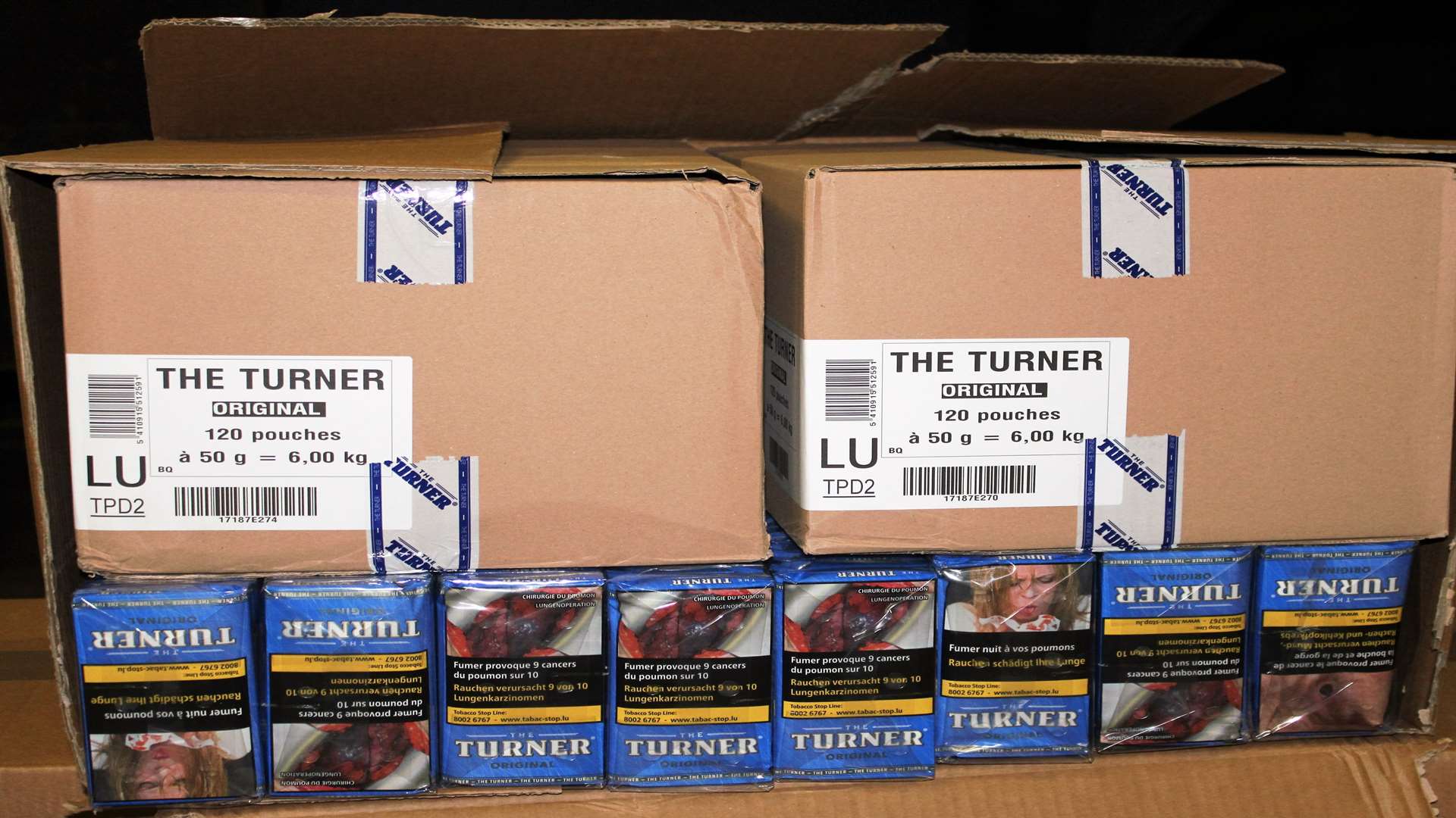 Smuggled Turner tobacco