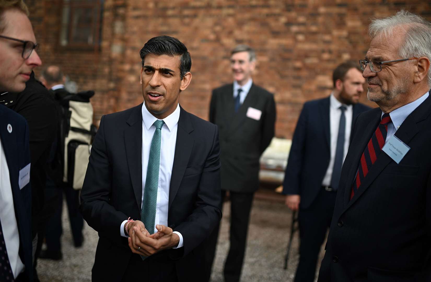Chancellor Rishi Sunak said he cannot ‘protect people completely’ from the rising cost of living (Oli Scarff/PA)