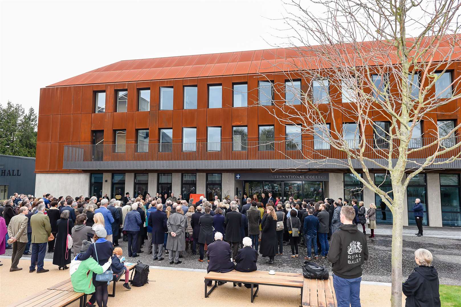 Official opening of new King's School Malthouse Theatre and international college in Canterbury. Picture: Alan Langley... (21787687)