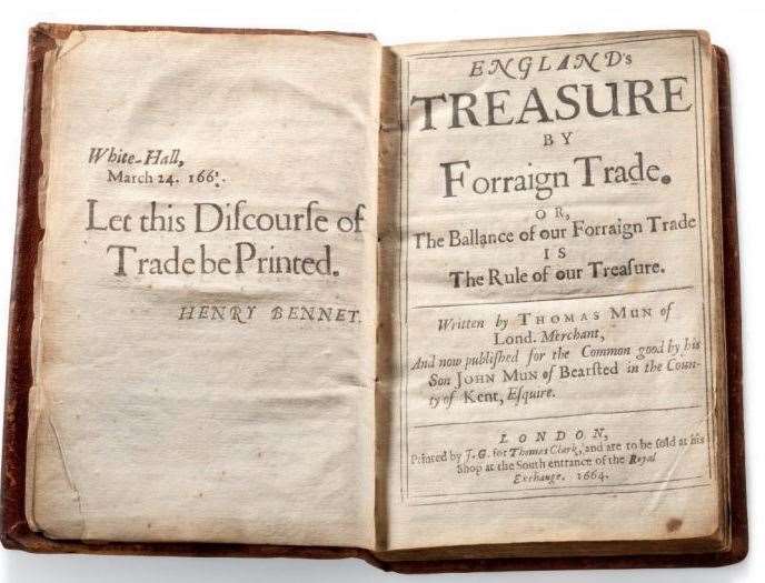 England's Treasure by Forraign Trade was bought for £5
