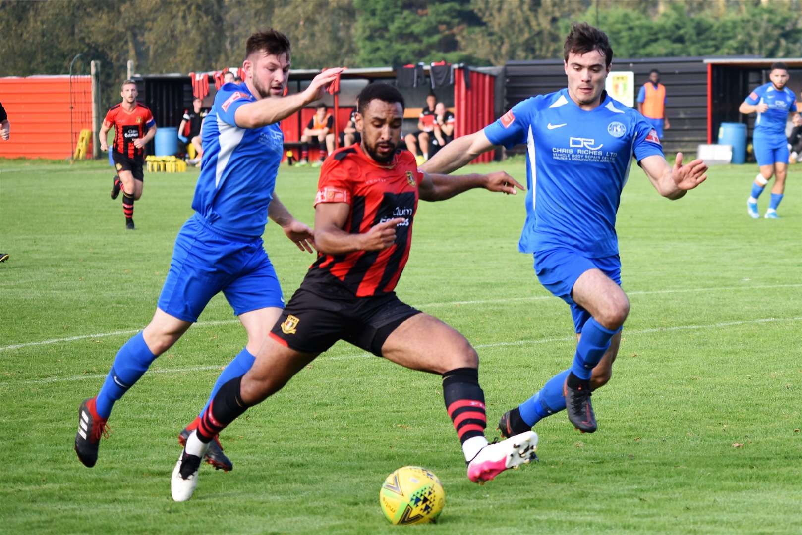 Johan Caney-Bryan opened the scoring but Sittingbourne went out of the FA Trophy Picture: Ken Medwyn