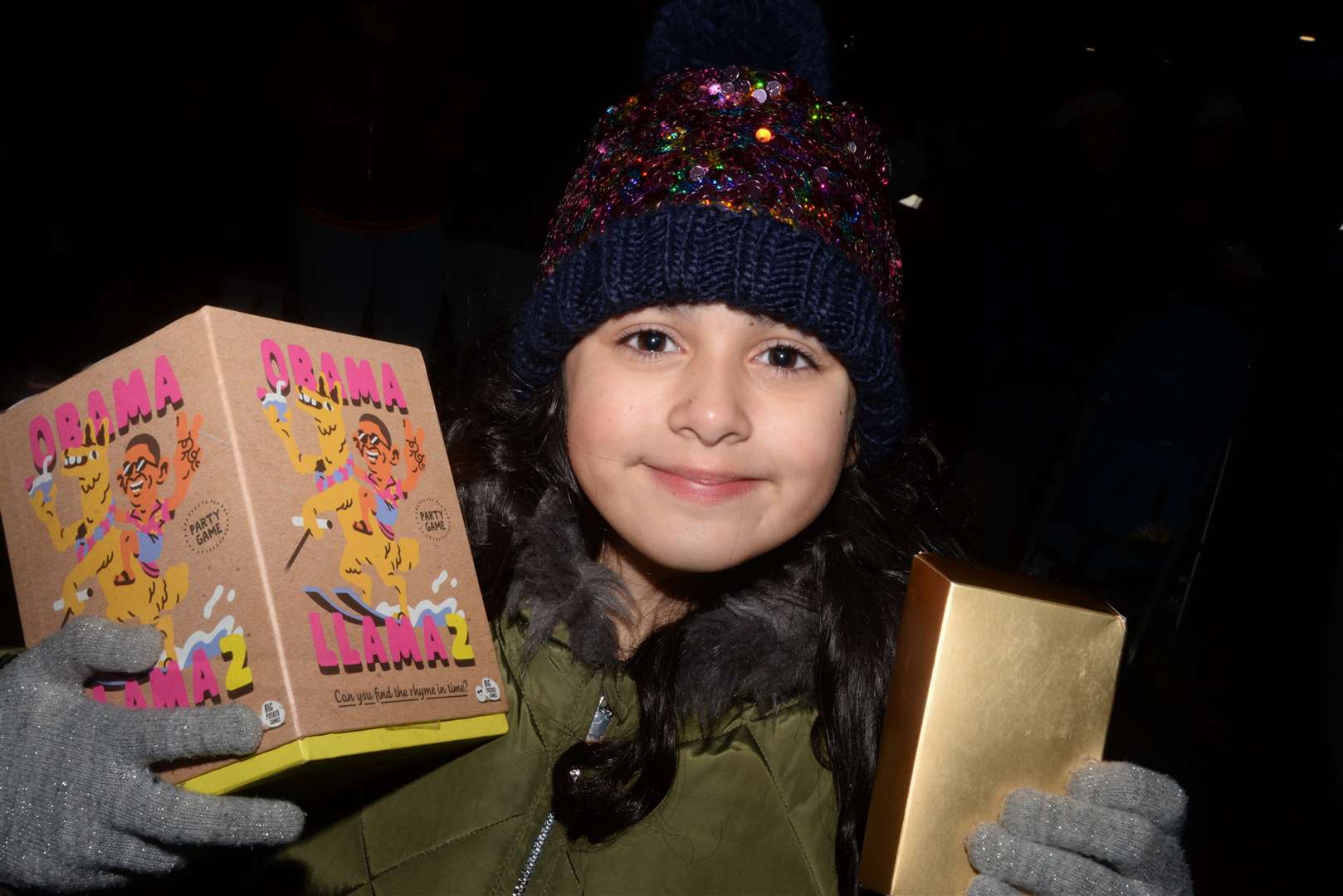 Mia Siddiqi, eight, went away with a prize. Picture: Chris Davey