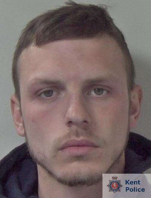 Cameron McGlaughlin, 22, of Hither Field in Charing. Picture: Kent Police