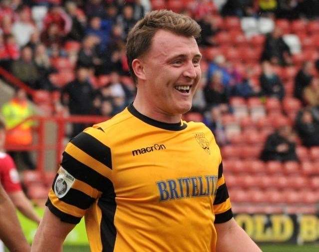 Maidstone need players in the mould of their former winger Alex Flisher Picture: Steve Terrell