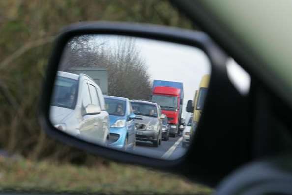 Part of the A28 Canterbury Road towards Birchington has been closed.