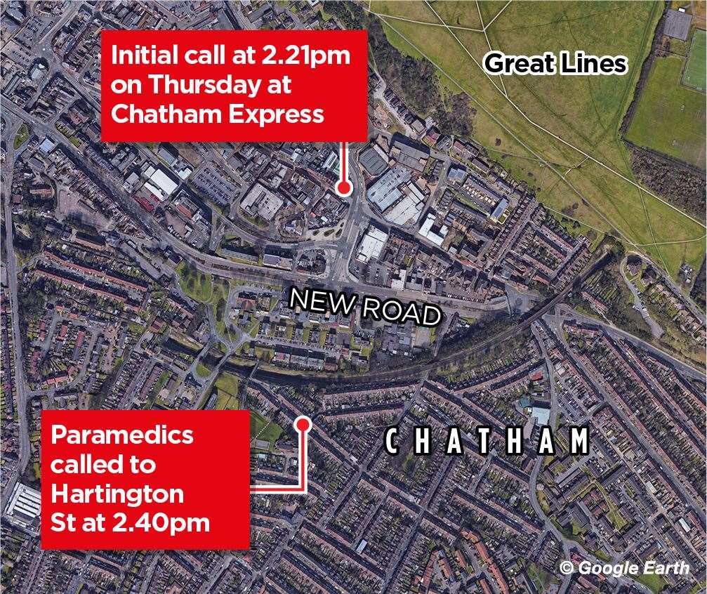 Where the incidents happened in Chatham