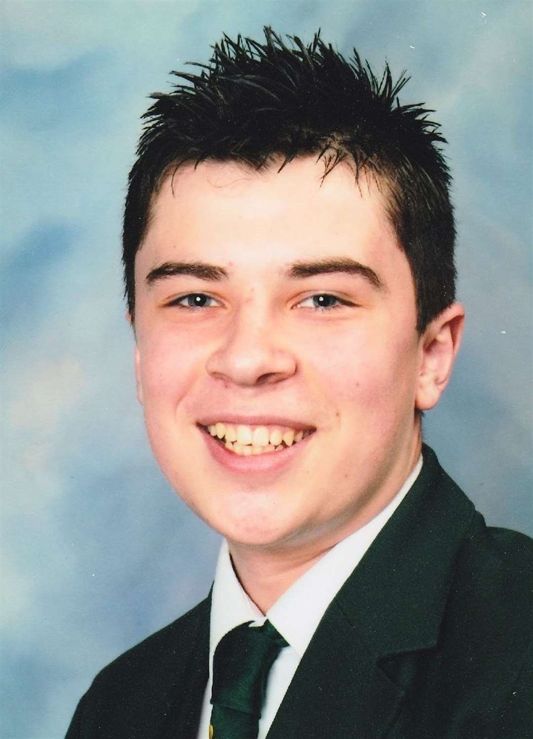 Josh Stock as a schoolboy. He died aged 27 after being diagnosed with cancer