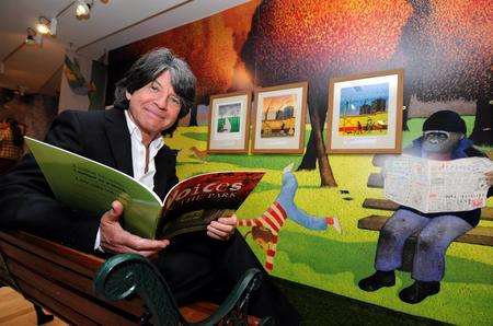 Canterbury-based author and illustrator Anthony Browne opens his new exhibition at the Beaney. Picture: Copyright Seven Stories, National Centre for Children’s Books.