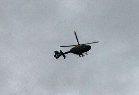 helicopter police sea over kentonline