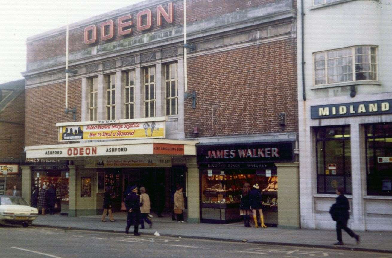 A 1972 photo of the Ashford Odeon, which was open from 1936 to 1976 before becoming a Top Rank bingo hall. Picture: Steve Salter