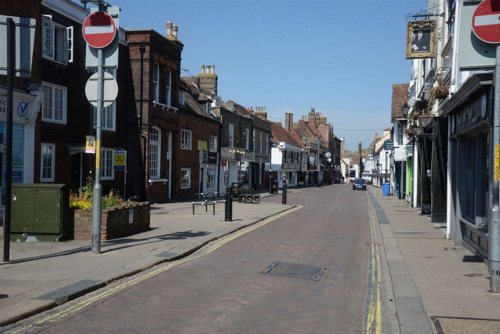 The attack took place in Preston Street, Faversham