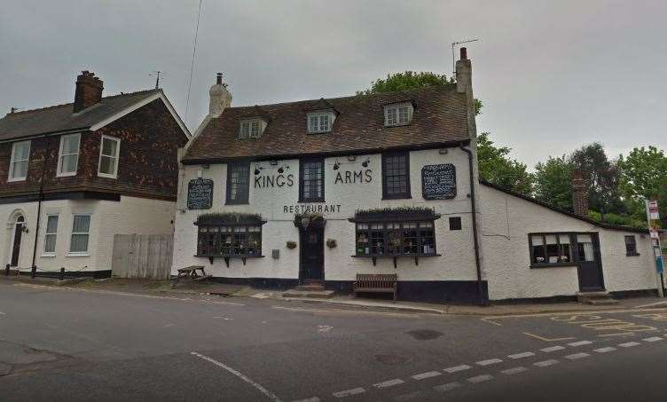 The Kings Arms in Meopham. Image from Google Maps