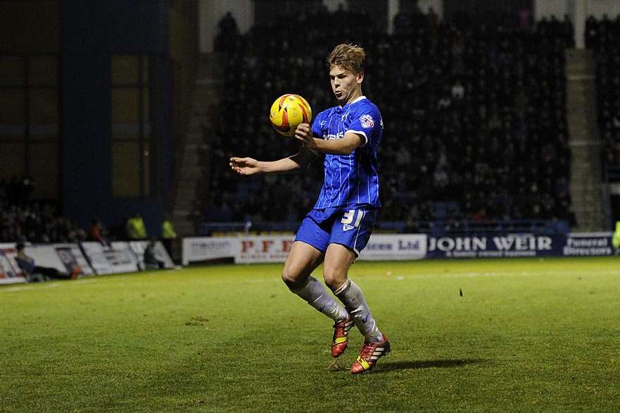 Jake Hessenthaler was making his first home start Pic: Barry Goodwin