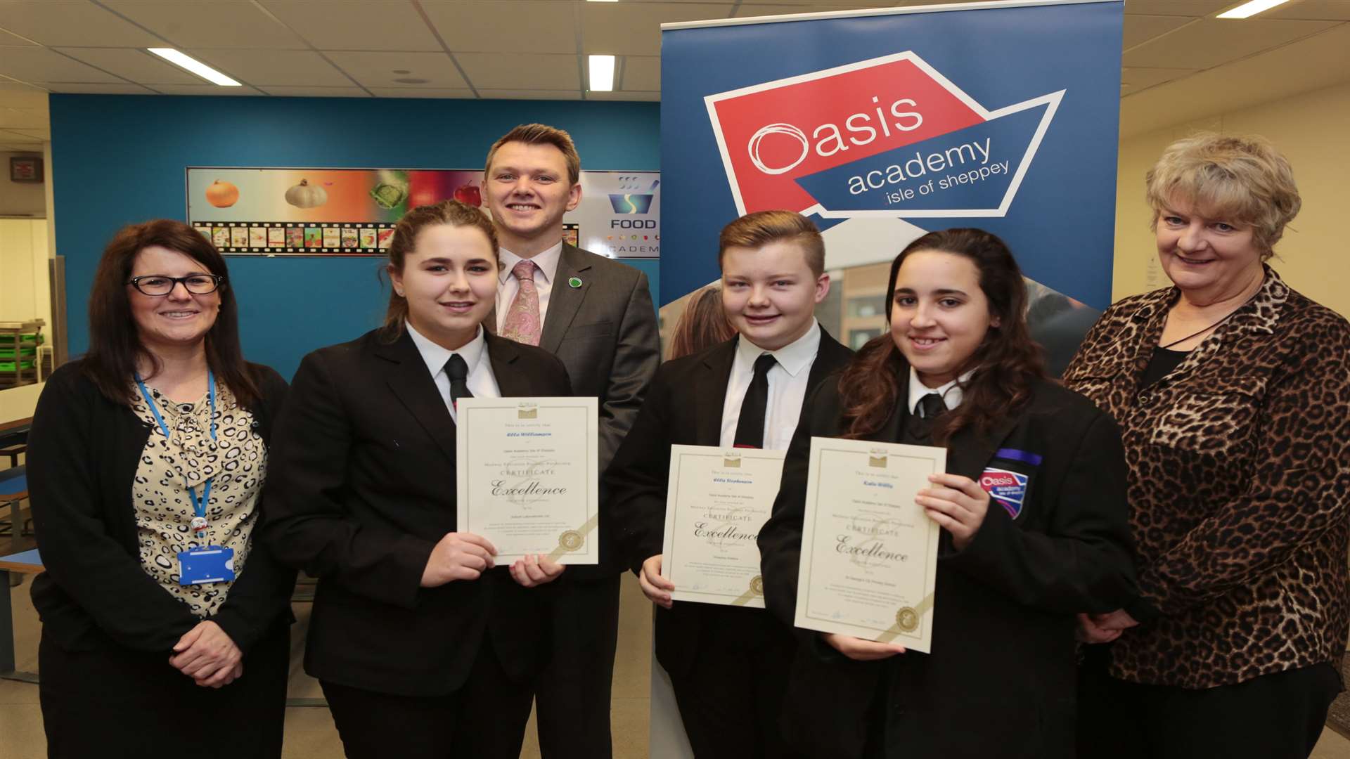 Pupils are rewarded for doing well in their work experience placements