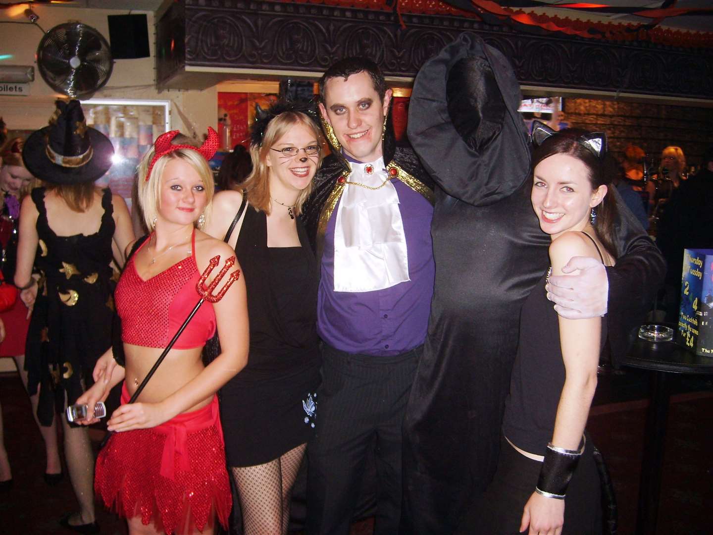 Halloween dress-up at The Funky Monkey in Dover a few months after it opened in 2006. Picture: Nathan Sutton